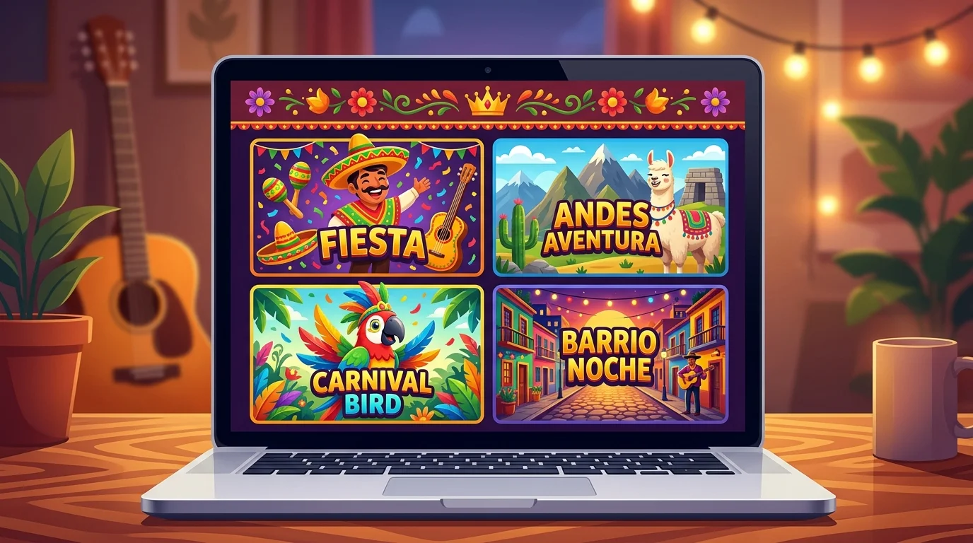 Slots con temática chilena y latina que vale la pena probar