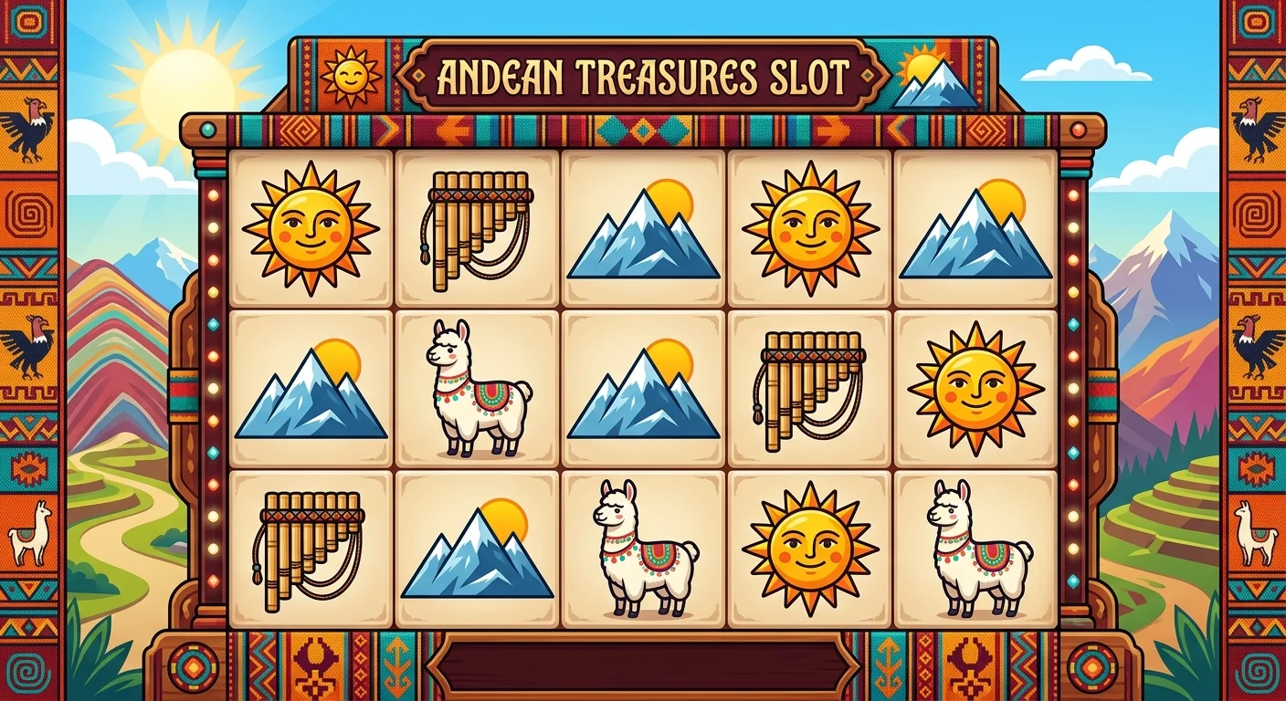 Tragamonedas andina: slot con montañas y llamas mid image